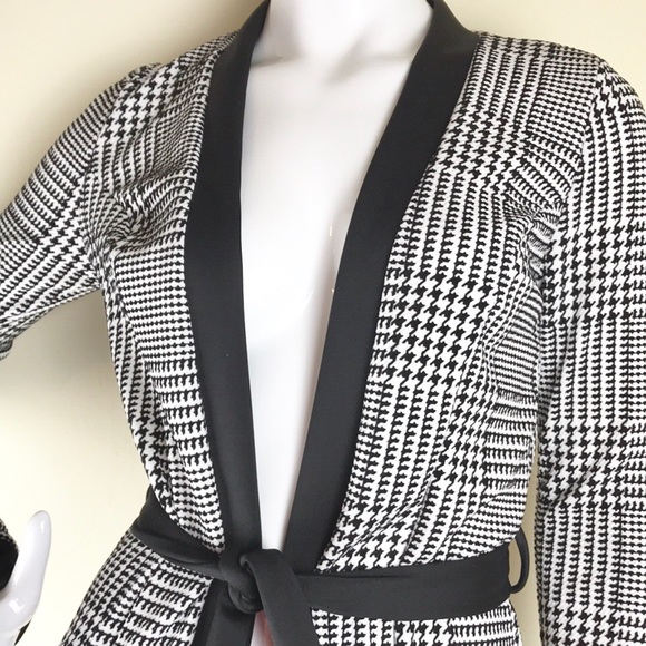 “Jackie” Flocked Plaid Maxi Set - Picture 4 of 7